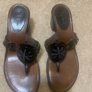 Cole Haan Classy Brown Women's leather Sandals
